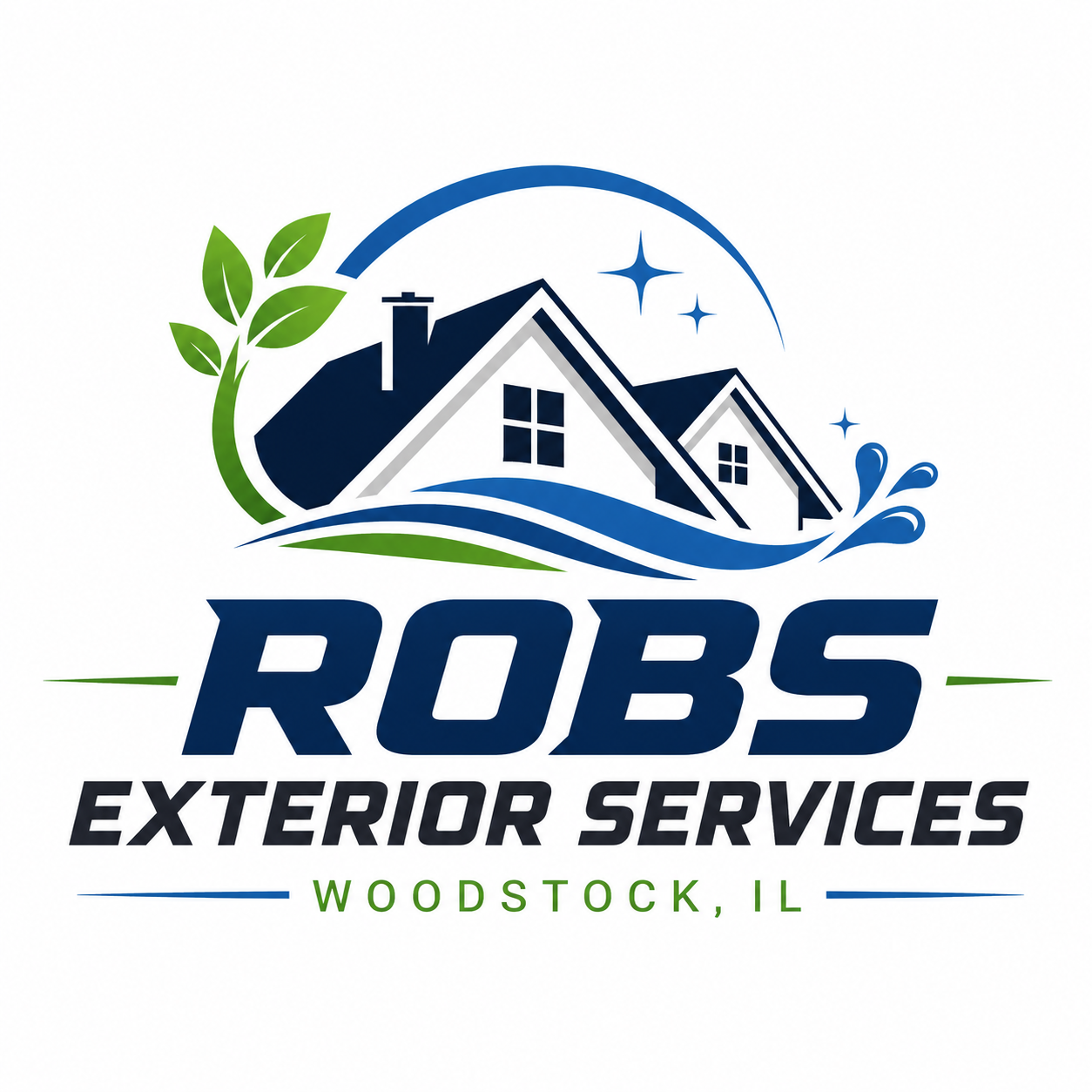 Rob's Exterior Services Logo